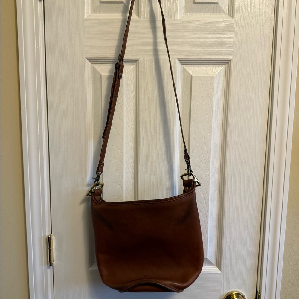 Circular vintage cross body Coach purse